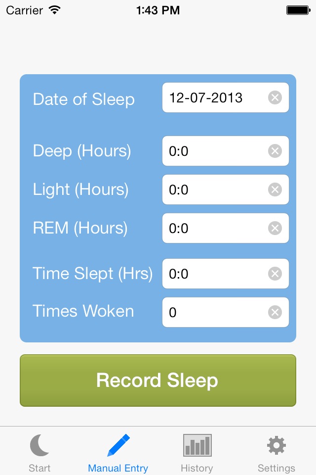 SleepTrack - Automatic sleep detection screenshot 3