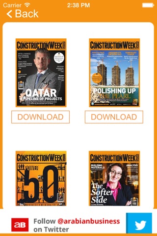 Construction Week Qatar screenshot 2