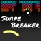 Swipe Breaker an amazing new twist on a classic, the very first brick breaker game made specifically for touch screens