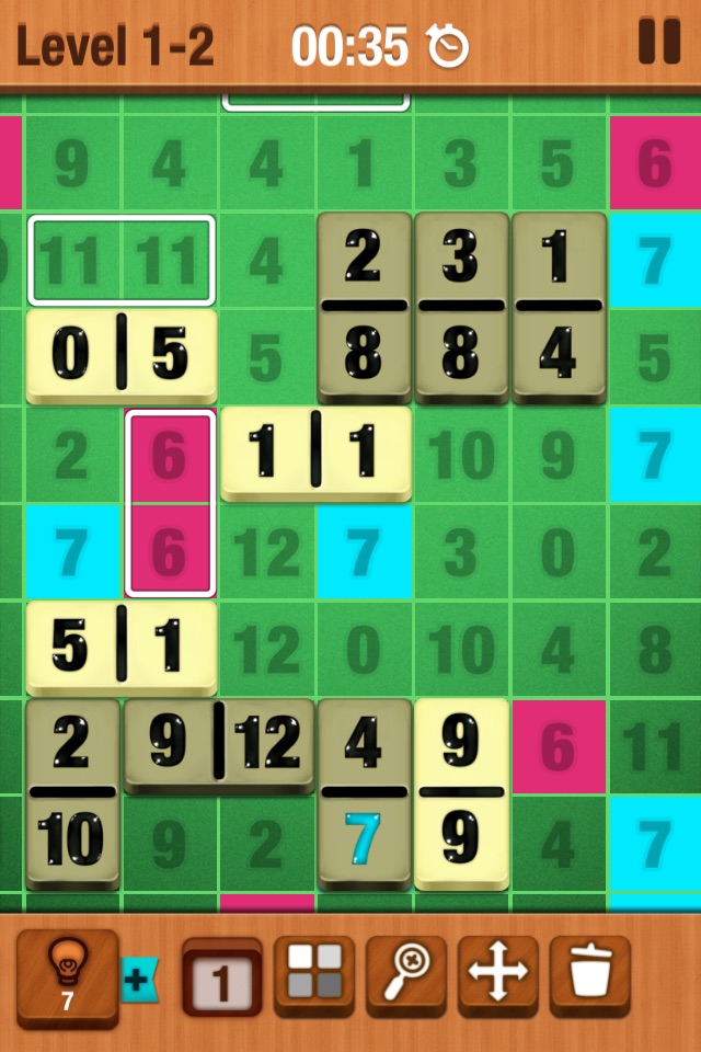Dominosa - Free Puzzle & Board Domino Game screenshot 2