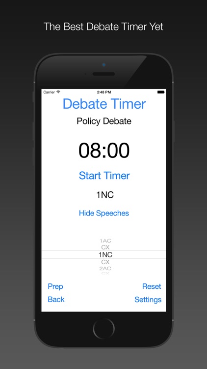 High School Debate Timer