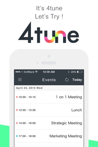4tune - Notify your scheduled events & biorhythm screenshot 4