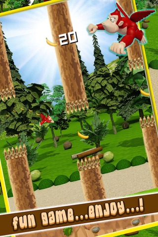 Flappy Monkey Lite . screenshot 4