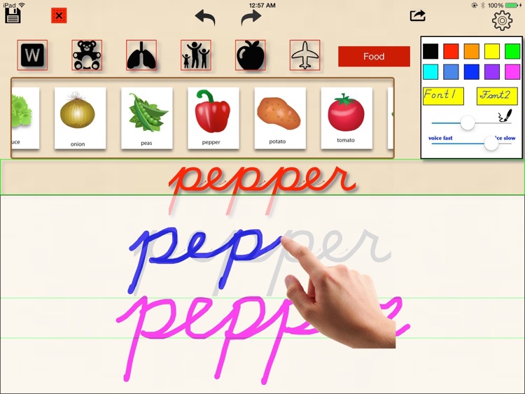 Kids Cursive Pad - Writing  Master