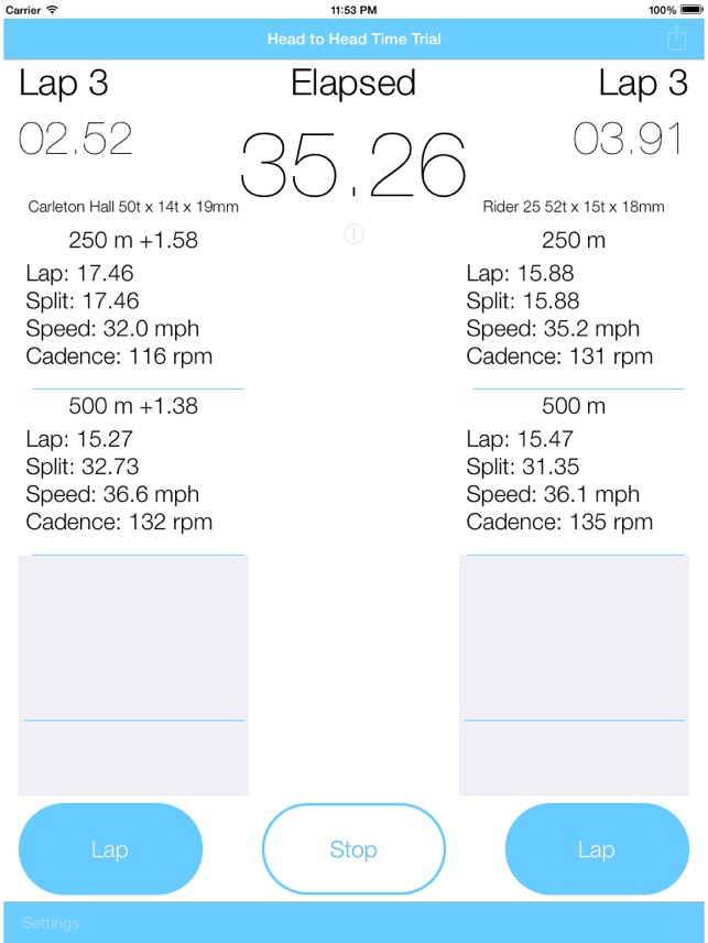 Track Cycling Stopwatch for iPad(圖4)-速報App