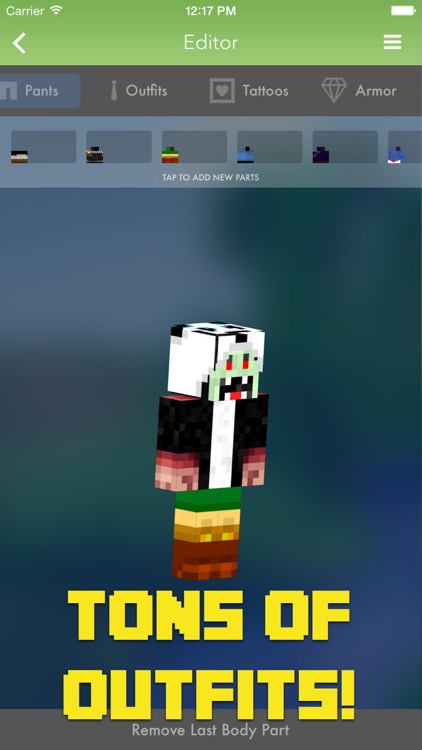 Gidspor's Easy Skin Creator for Minecraft screenshot-3