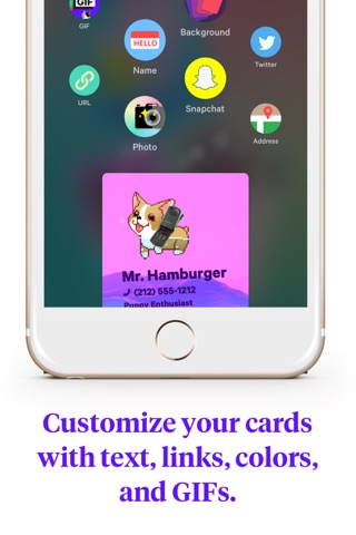 Glitter – Personal Trading Cards screenshot 2