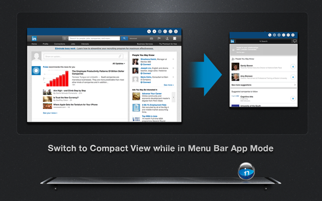 MenuTab for LinkedIn - Your Business Profiles, Contacts, Net(圖2)-速報App