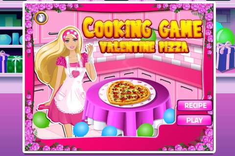 Cooking game-valentine pizza screenshot 2