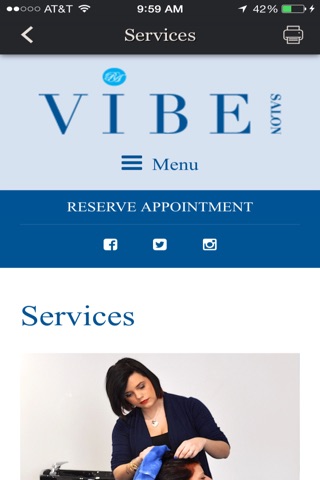 VIBE Salon screenshot 4