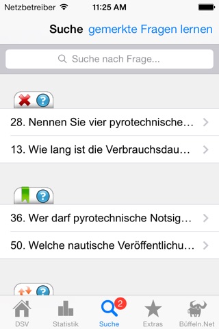 Fachkundenachweis für Seenotsignalmittel des DSV screenshot 3