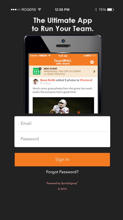 TeamWALL - Team Sports Management