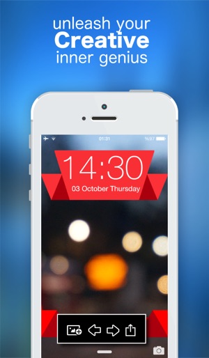 FancyLock - Customize your lock screen with awesome themes(圖1)-速報App