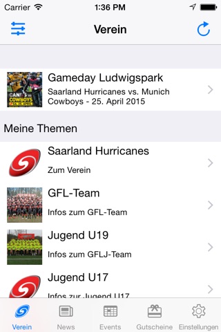 Saarland Hurricanes screenshot 2