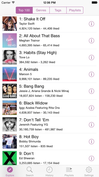 mTube - Music Player and Playlist Manager