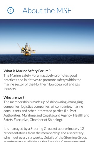 Marine Safety Forum (MSF) screenshot 4