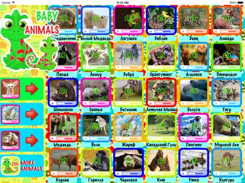 Мамы и Детки - Учим Названия Животных! screenshot 3