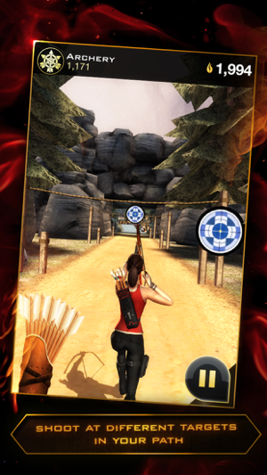 ‎Hunger Games: Catching Fire - Panem Run Screenshot