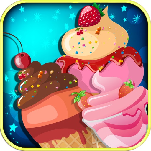 “Dominic's Sweets Shop: Play Near Me IceCream Frozen Cones & Outcast Desserts Maker Kids Game iOS App