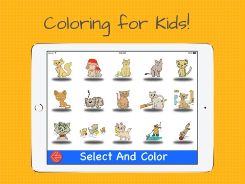 Colorful art with Cats and Kittens screenshot 3