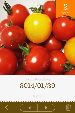 Fresh Pantry - Food Expiration Date List screenshot 2