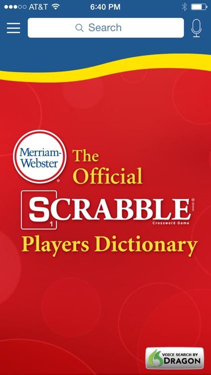SCRABBLE Dictionary