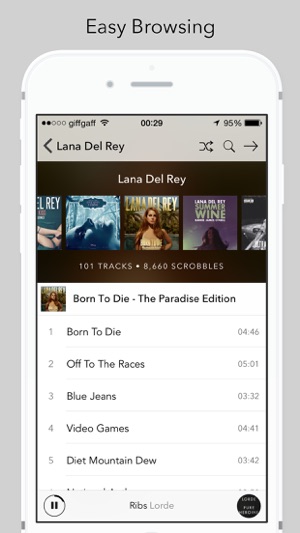 SmartPlayer - Music Player and Scrobbler for Last.fm(圖2)-速報App