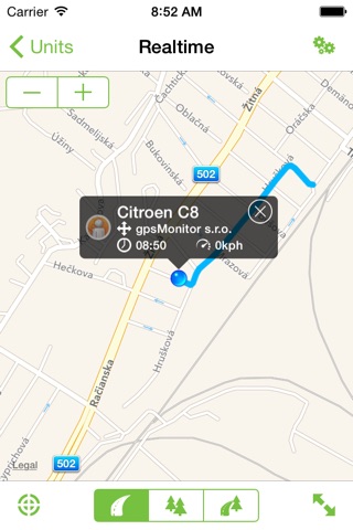 gpsMonitor mobile screenshot 2