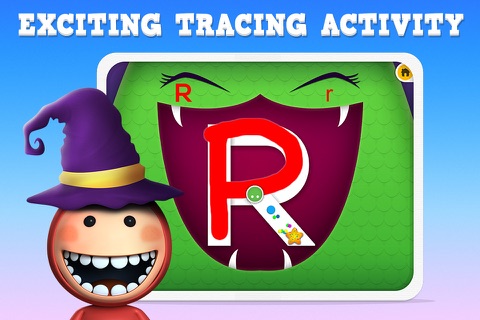 ABC Tracing Monster - Learning app for Kids in Preschool, Kindergarten & First Grade FREE screenshot 2