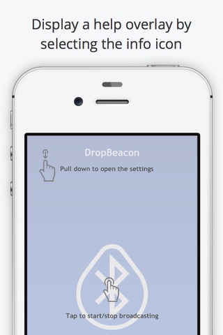 DropBeacon - A Beacon simulator for development purposes screenshot 4