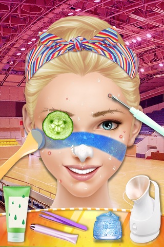 Cheerleader Salon™ Basketball Madness Makeover screenshot 2