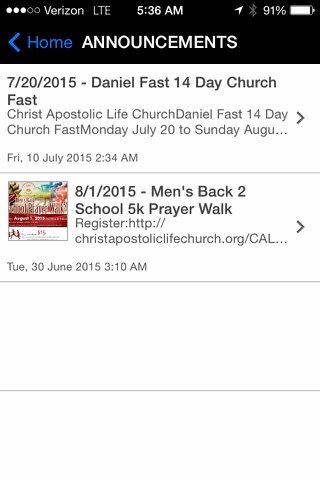 Christ Apostolic Life Church screenshot 4