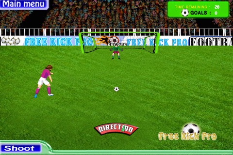 Free Kick Pro - Penalty Shootout Contest screenshot 2