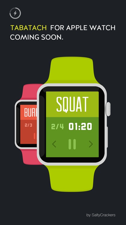 TABATACH - Interval Workout Timer for High Intensity Interval Training (HIIT) : TABATA & any Circuit Training screenshot-4