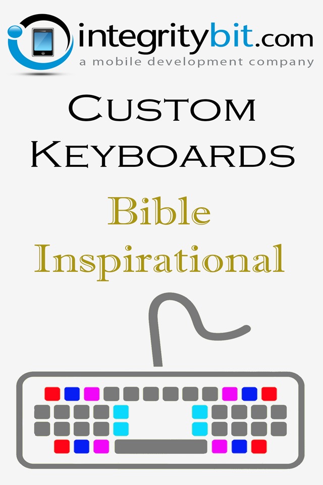 Bible Keyboard Background Inspirational Color Themes for iPhone, iPad, iPod screenshot 4