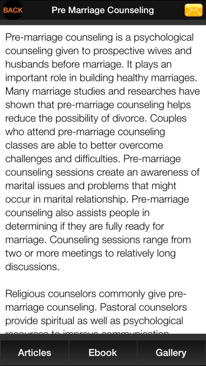 Pre Marriage Counseling - Planning Marriage, Relationships Advice, Divorce Prevention screenshot-4