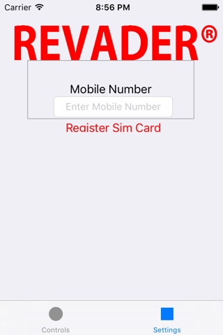Revader GSM screenshot 2