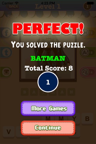 Superhero Trivia Game- How well do you know your Superheroes? screenshot 2