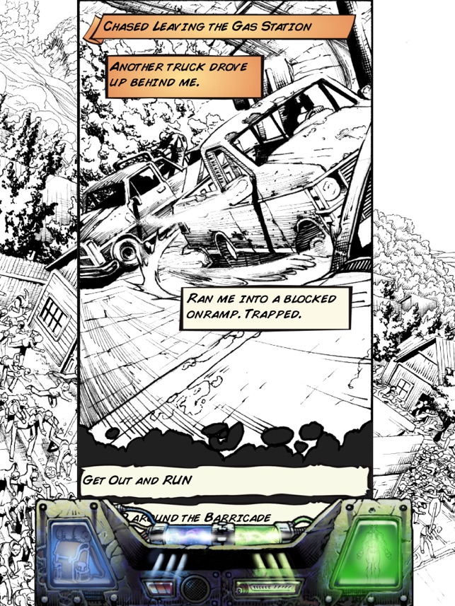 This Is Not a Test: A Survival RPG Comic Screenshot