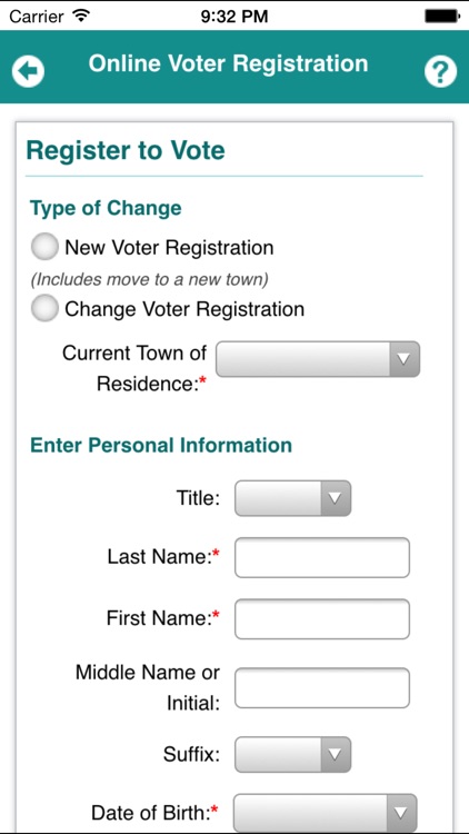 CT Voter Registration