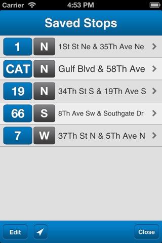 Transit Stop:PSTA Bus Tracker. screenshot 4
