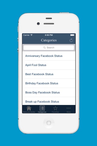 Status and Quotes screenshot 2