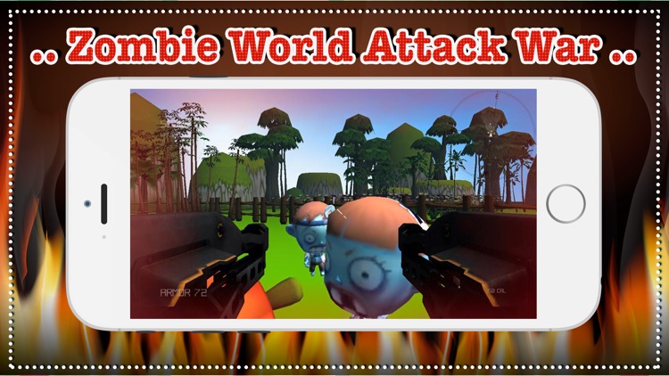 Zombie World Attack War - cool game adventure strategy