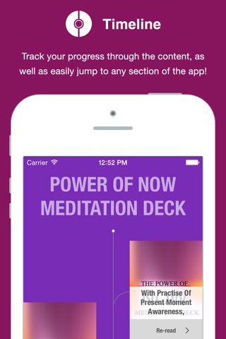 The Power of Now Meditation Deck screenshot 2