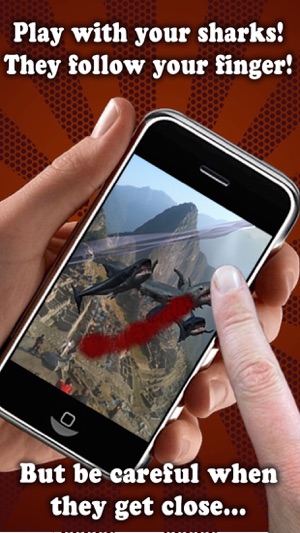 Shark Fingers! 3D Interactive Aquarium FREE(圖2)-速報App