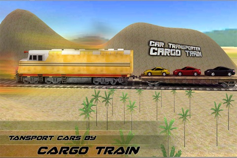 Car Transporter Cargo Train - 3D Realistic Rapid Vehicle Transport & Heavy Freight Simulator screenshot 4