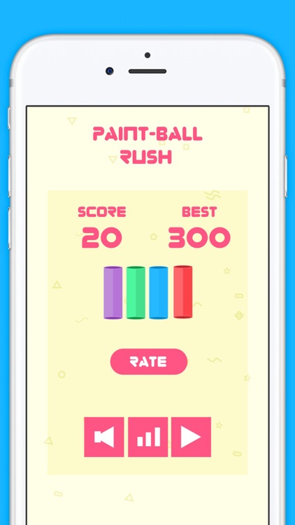 Paintball Rush - The Amazing Color Tap Game screenshot-3