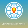 Lower Normandy, France Map - Offline Map, POI, GPS, Directions