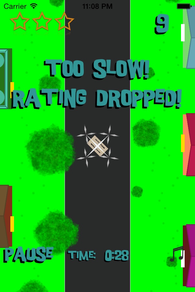 Delivery Drone: A Simple Endless Scrolling, Quick Tap, Concentration and Focus Quad Copter Package Delivery Game screenshot 3
