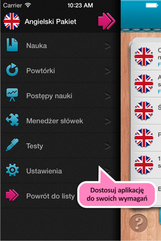 iFiszki+ Angielski screenshot 2